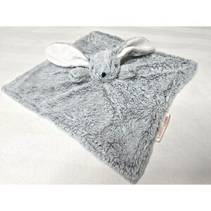 Blankets & Beyond Gray Bunny Nunu Security Blanket Lovey Plush Fuzzy Unisex
